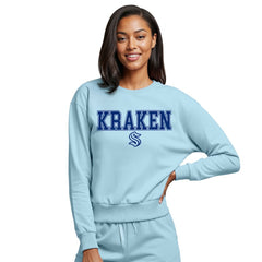 NHL Seattle Kraken Concepts Sport Women's Tonal Pullover Sweatshirt