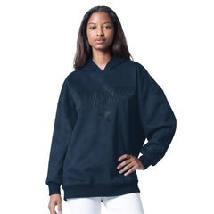 G-III 4Her by Carl Banks Women's Best Hitter Oversized Tunic Pullover Hoodie - Dallas Cowboys Hoodies