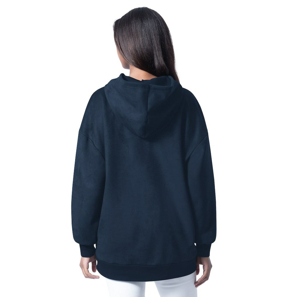 G-III 4Her by Carl Banks Women's Best Hitter Oversized Tunic Pullover Hoodie - Dallas Cowboys Hoodies