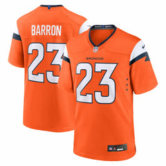 Jahdae Barron  2025 NFL Draft First Round Pick Game Jersey - Denver Broncos Jerseys