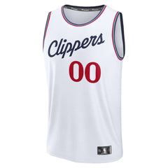 Fanatics LA Clippers Youth Fast Break Custom Replica Jersey