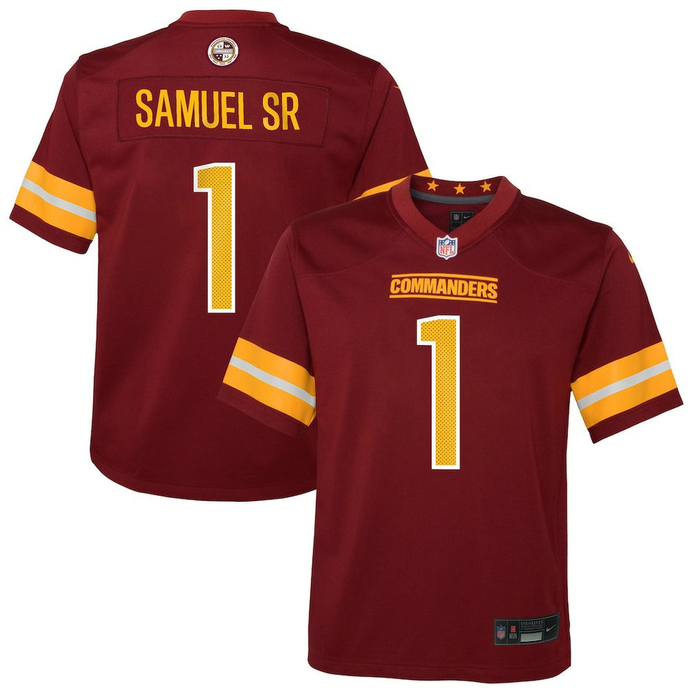 Deebo Samuel Sr  Youth Team Game Jersey - Washington Commanders Jerseys