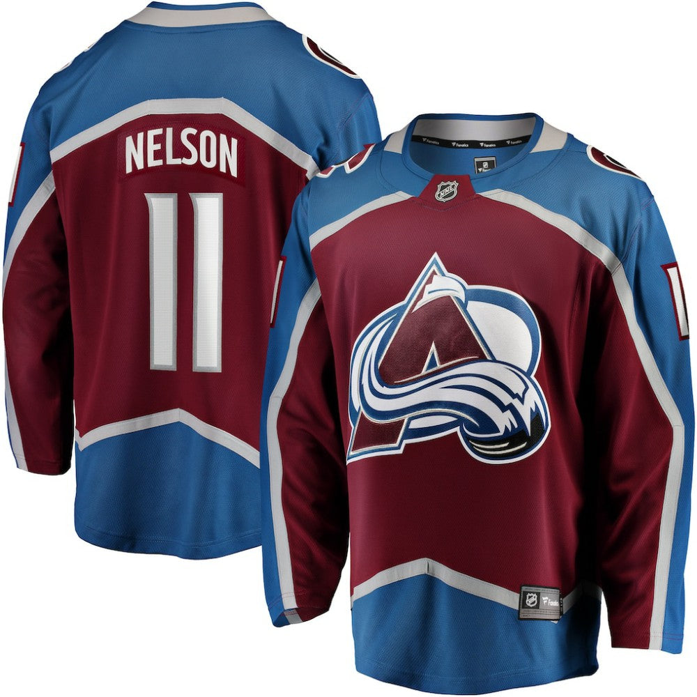 NHL Brock Nelson Colorado Avalanche Fanatics Home Breakaway Jersey