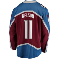 NHL Brock Nelson Colorado Avalanche Fanatics Home Breakaway Jersey