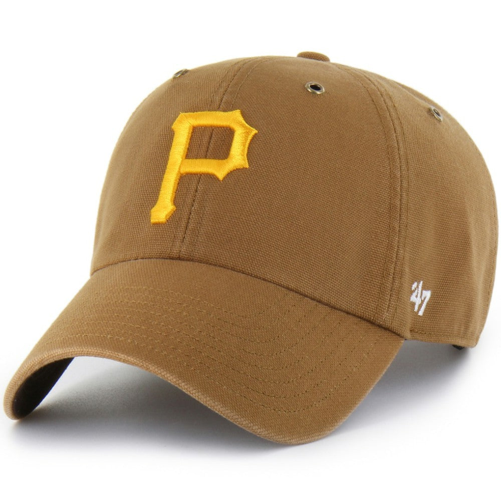 Brown Pittsburgh Pirates Carhartt x '47 Clean Up Adjustable Hat
