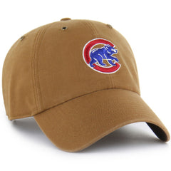 Brown Chicago Cubs Carhartt x '47 Clean Up Adjustable Hat