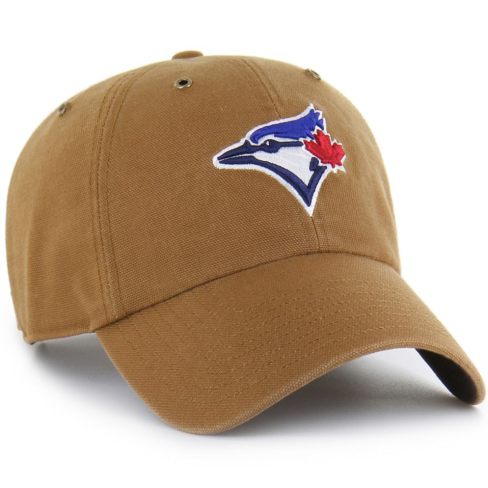 Brown Toronto Blue Jays Carhartt x '47 Clean Up Adjustable Hat