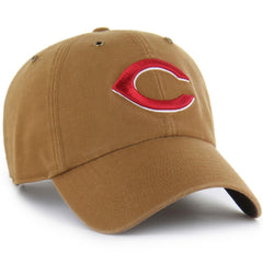 Brown Cincinnati Reds Carhartt x '47 Clean Up Adjustable Hat