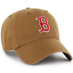 Brown Boston Red Sox Carhartt x '47 Clean Up Adjustable Hat