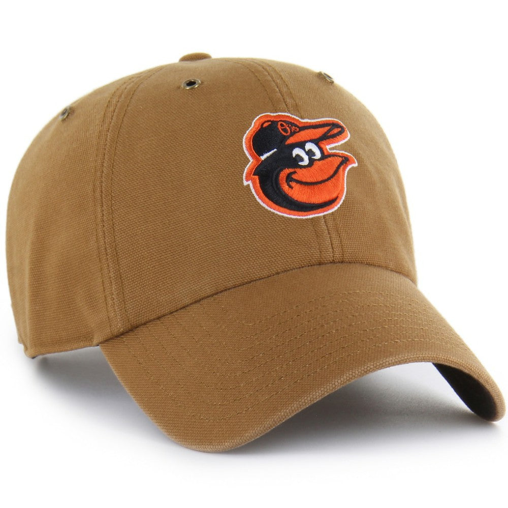 Brown Baltimore Orioles Carhartt x '47 Clean Up Adjustable Hat