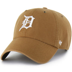 Brown Detroit Tigers Carhartt x '47 Clean Up Adjustable Hat