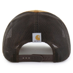 Brown Milwaukee Brewers Carhartt x '47 Trucker Adjustable Hat