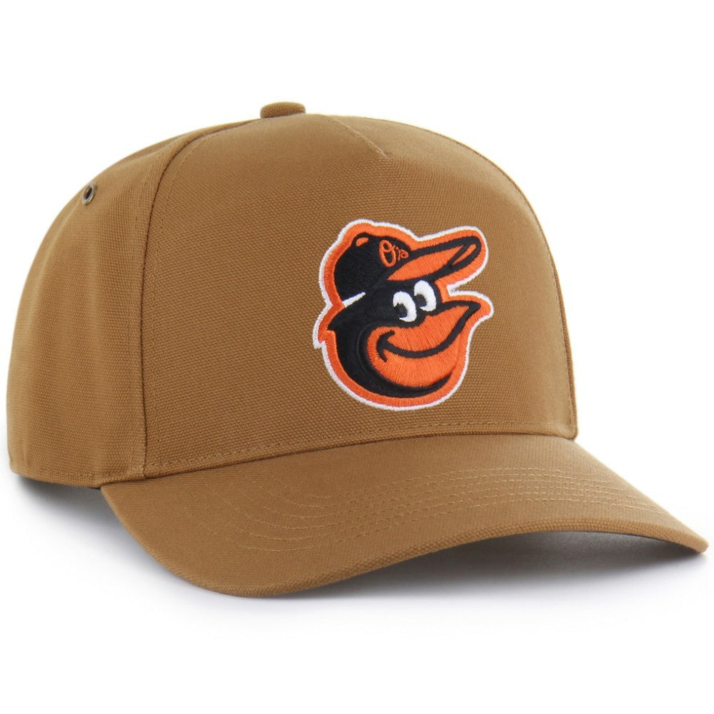 Brown Baltimore Orioles Carhartt x '47 Hitch Adjustable Hat