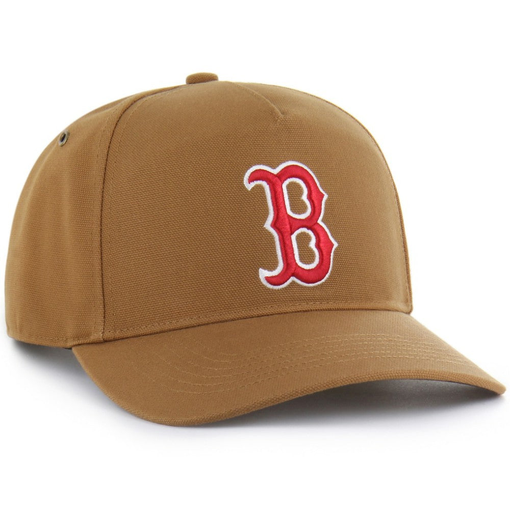 Brown Boston Red Sox Carhartt x '47 Hitch Adjustable Hat