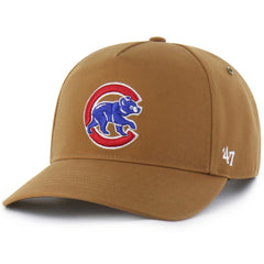 Brown Chicago Cubs Carhartt x '47 Hitch Adjustable Hat