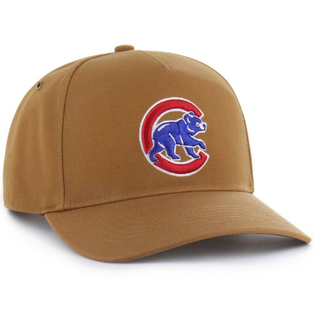 Brown Chicago Cubs Carhartt x '47 Hitch Adjustable Hat