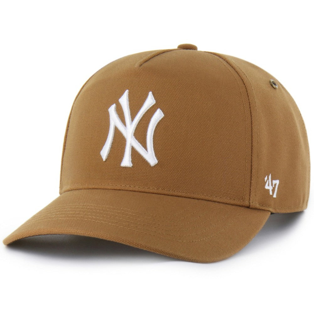 Brown New York Yankees Carhartt x '47 Hitch Adjustable Hat