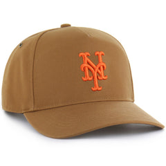 Brown New York Mets Carhartt x '47 Hitch Adjustable Hat