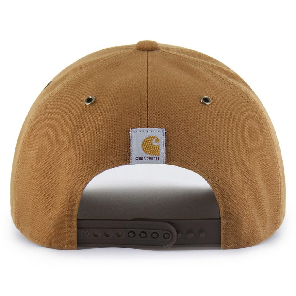Brown Texas Rangers Carhartt x '47 Hitch Adjustable Hat
