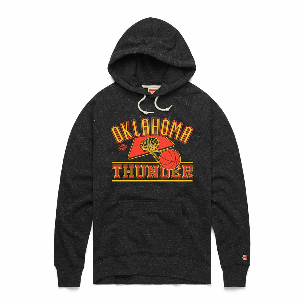 Oklahoma City Thunder Homage Unisex Hometown Edition Tri-Blend Raglan Pullover Hoodie
