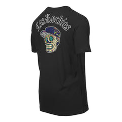 Black Colorado Rockies New Era Sugar Skulls T-Shirt