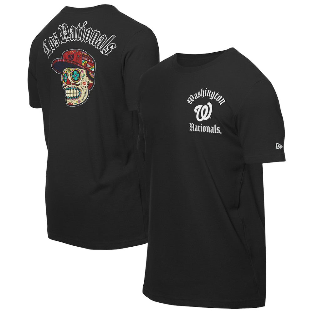 Black Washington Nationals New Era Sugar Skulls T-Shirt