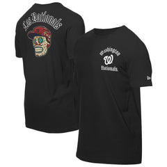 Black Washington Nationals New Era Sugar Skulls T-Shirt