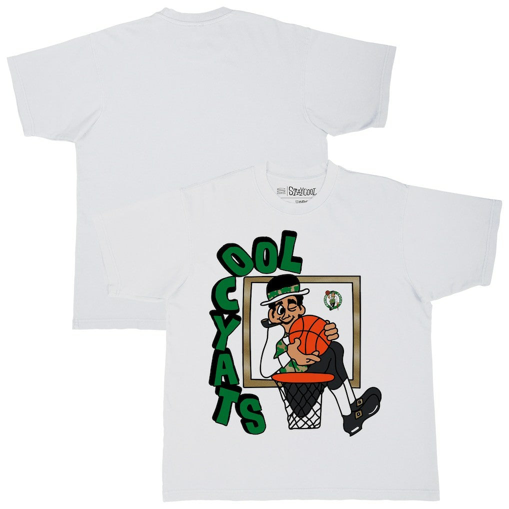 Boston Celtics Stadium Essentials NBA x Staycool Mascot Oversized T-Shirt