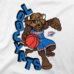 Oklahoma City Thunder Stadium Essentials NBA x Staycool Mascot Oversized T-Shirt