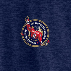 NHL Alexander Ovechkin Washington Capitals Fanatics NHL All-Time Leading Goal Scorer GR8 895 Quarter-Zip Top