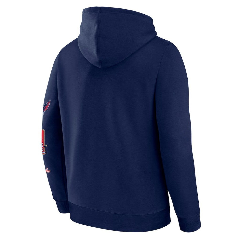 NHL Alexander Ovechkin Washington Capitals Fanatics NHL All-Time Leading Goal Scorer Badges Pullover Hoodie