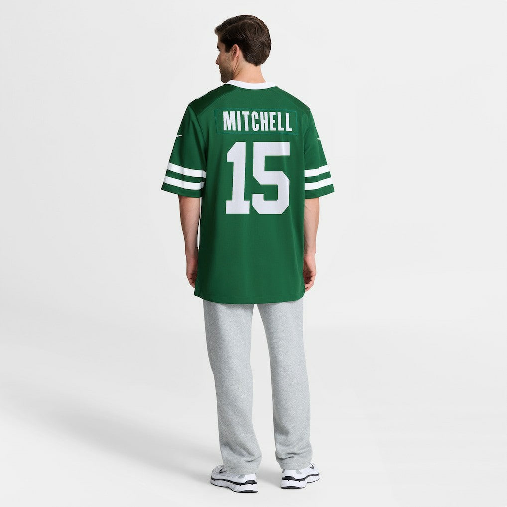 Adonai Mitchell  Team Game Jersey - New York Jets Jerseys