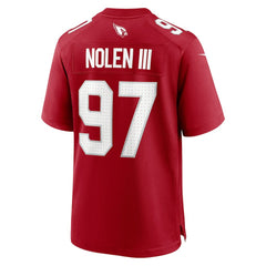 Walter Nolen  2025 NFL Draft First Round Pick Game Jersey - Arizona Cardinals Jerseys