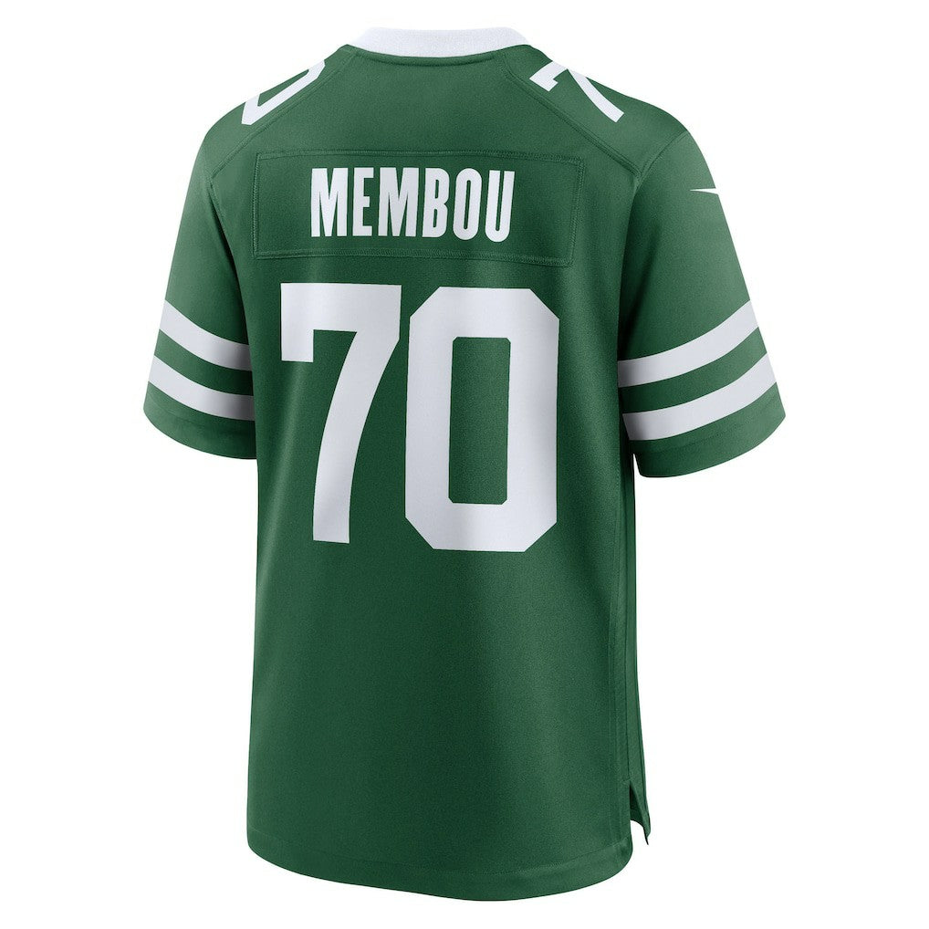 Armand Membou  2025 NFL Draft First Round Pick Game Jersey - New York Jets Jerseys