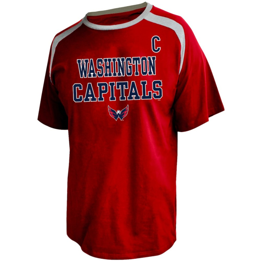 NHL Alexander Ovechkin Washington Capitals Fanatics Women's Plus Size Name & Number Scoop Neck T-Shirt
