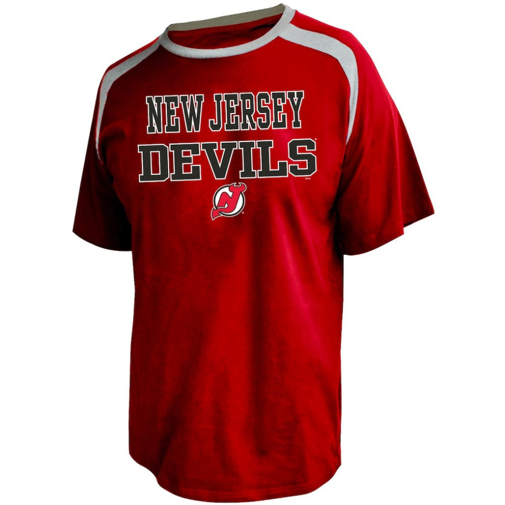 NHL Jack Hughes New Jersey Devils Profile Big & Tall Name & Number T-Shirt