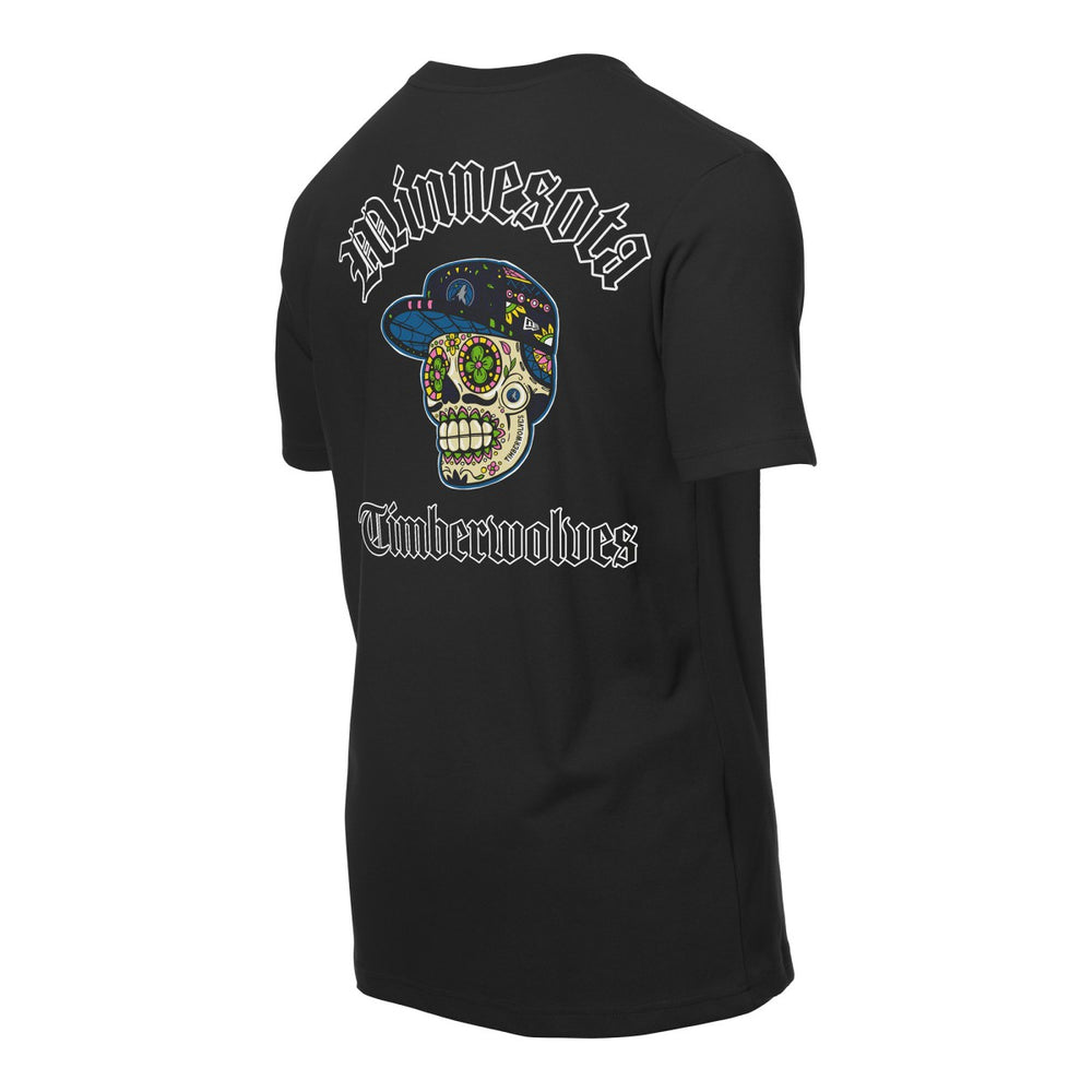 New Era Minnesota Timberwolves Sugar Skulls T-Shirt