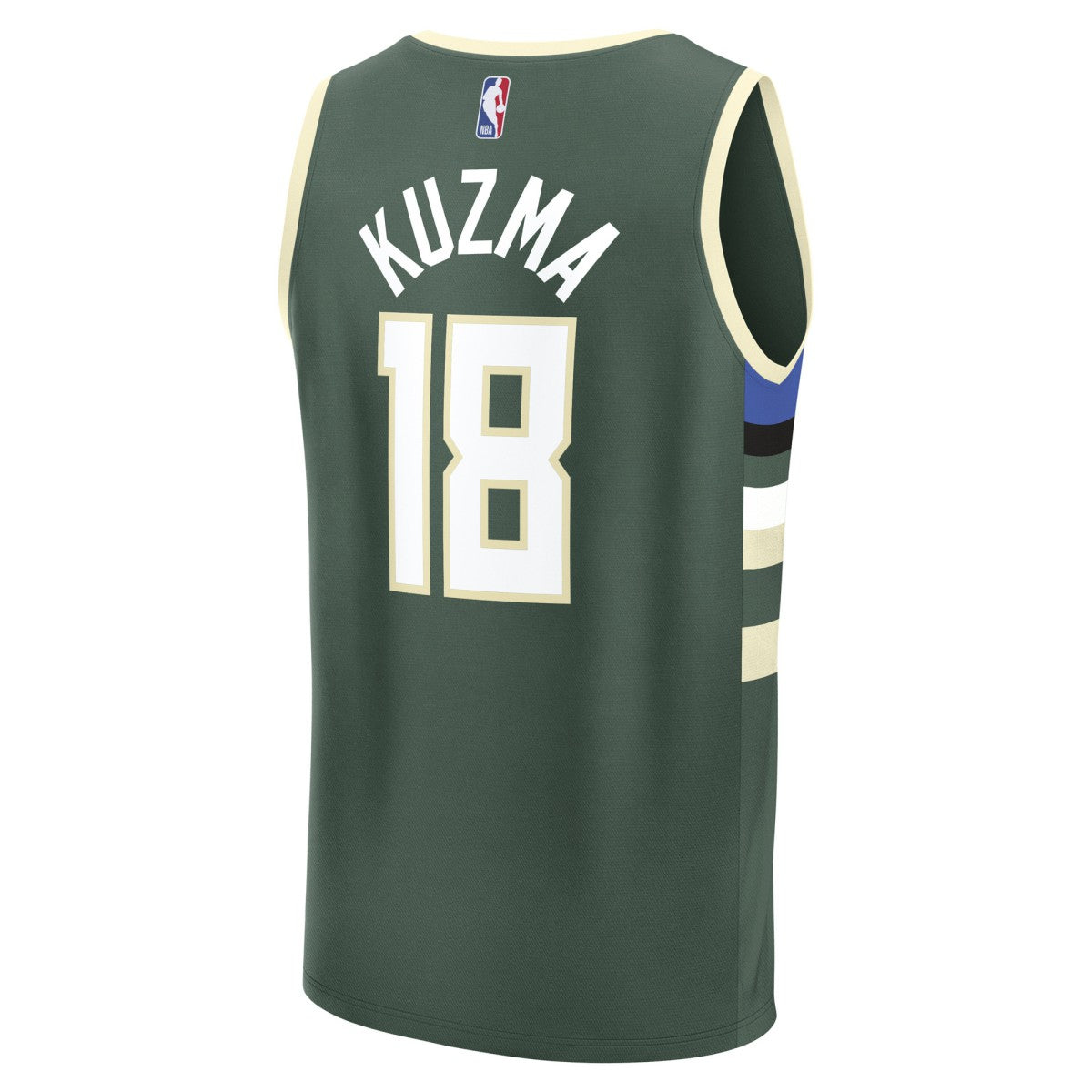 Fanatics Kyle Kuzma Milwaukee Bucks Fast Break Replica Player Jersey