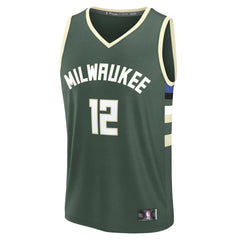 Fanatics Taurean Prince Milwaukee Bucks Fast Break Replica Player Jersey