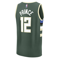 Fanatics Taurean Prince Milwaukee Bucks Fast Break Replica Player Jersey