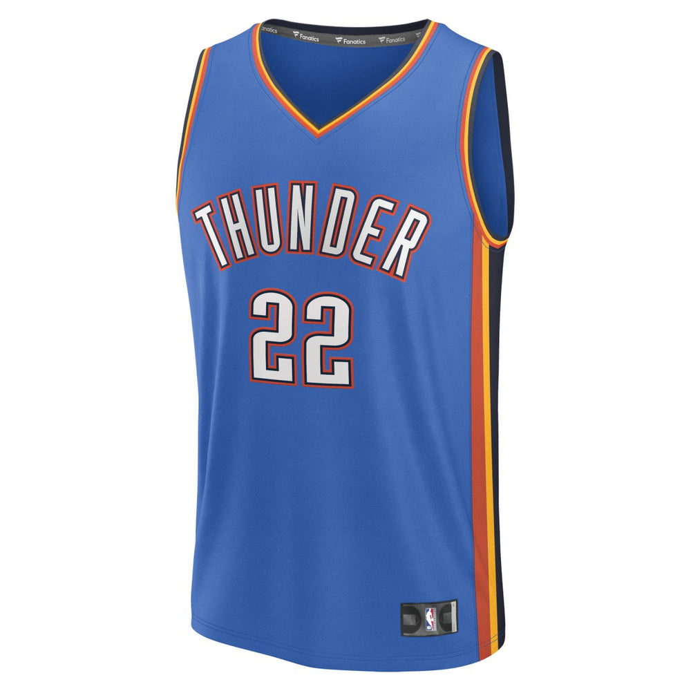 Fanatics Cason Wallace Oklahoma City Thunder Fast Break Replica Player Jersey
