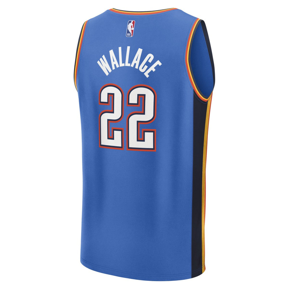 Fanatics Cason Wallace Oklahoma City Thunder Fast Break Replica Player Jersey