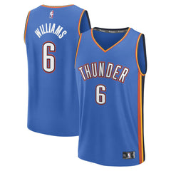 Fanatics Jaylin Williams Oklahoma City Thunder Fast Break Replica Player Jersey