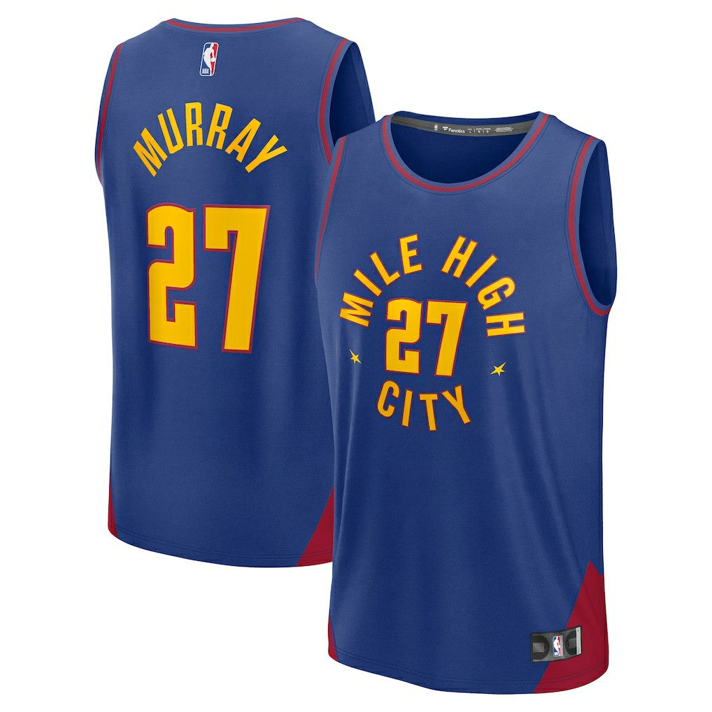 Fanatics Jamal Murray Denver Nuggets Fast Break Replica Player Jersey sale