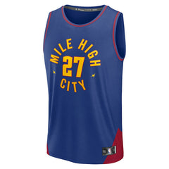 Fanatics Jamal Murray Denver Nuggets Fast Break Replica Player Jersey sale
