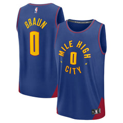 Fanatics Christian Braun Denver Nuggets Fast Break Replica Player Jersey sale