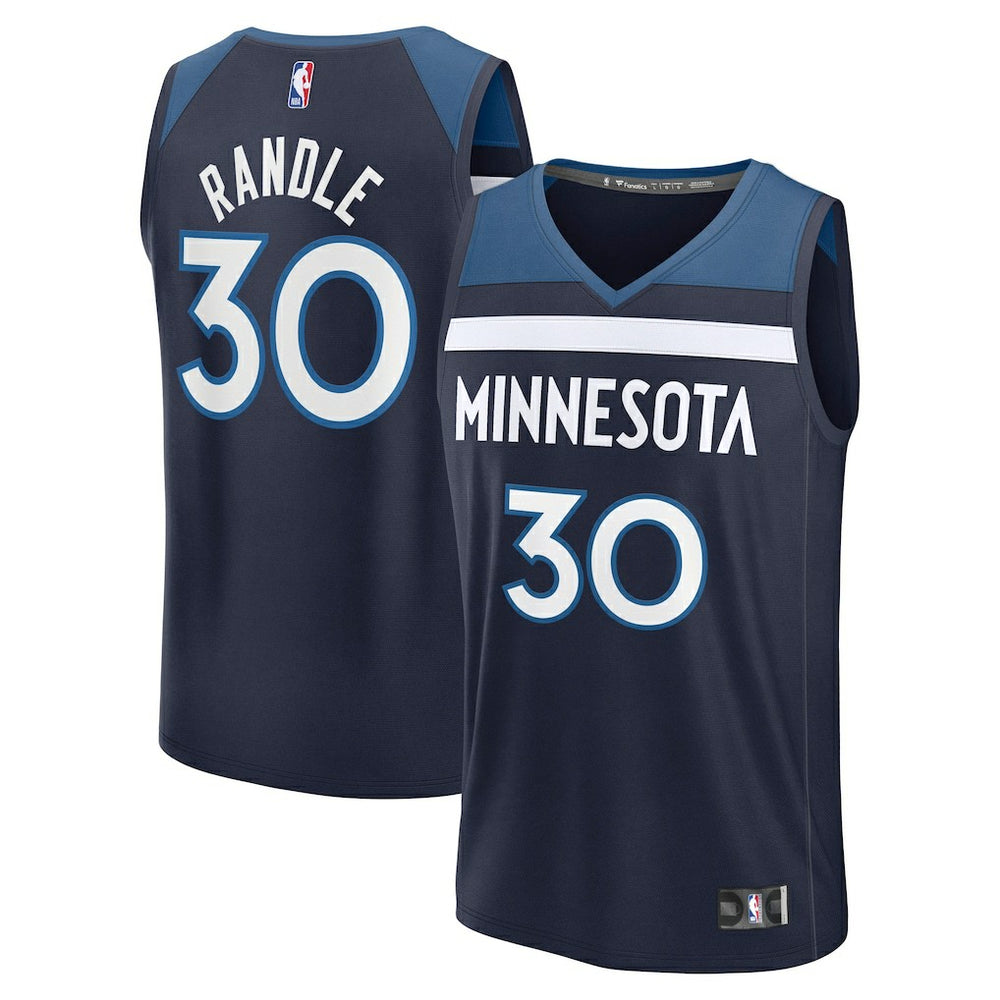 Fanatics Julius Randle Minnesota Timberwolves Fast Break Replica Player Jersey