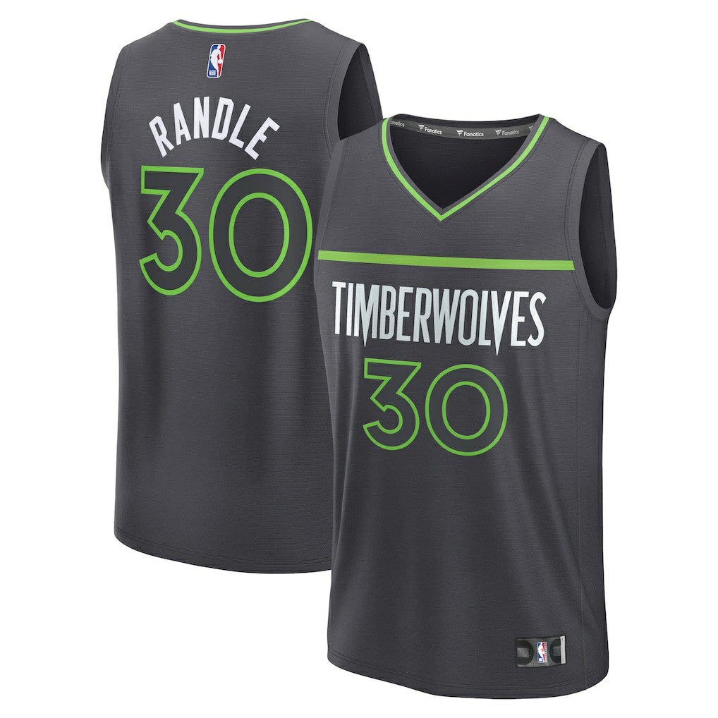 Fanatics Julius Randle Minnesota Timberwolves Fast Break Replica Player Jersey