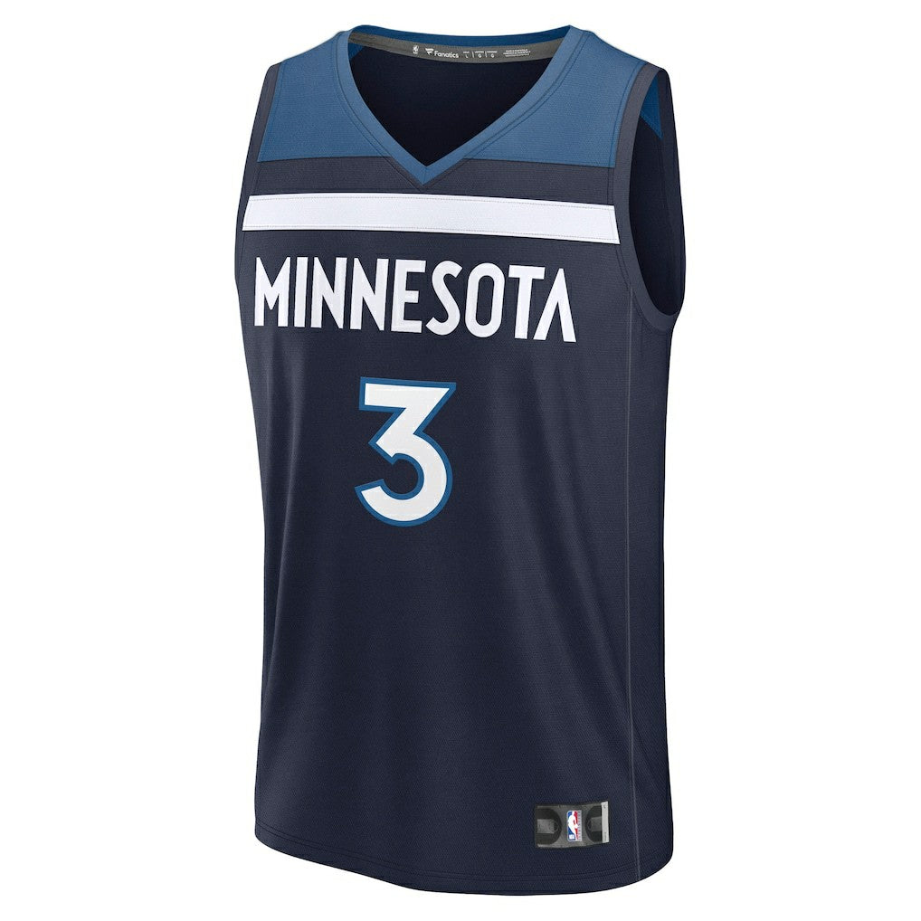 Fanatics Jaden McDaniels Minnesota Timberwolves Fast Break Replica Player Jersey