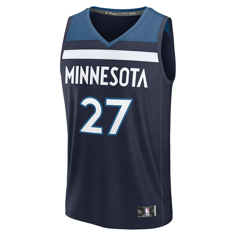 Fanatics Rudy Gobert Minnesota Timberwolves Fast Break Replica Player Jersey
